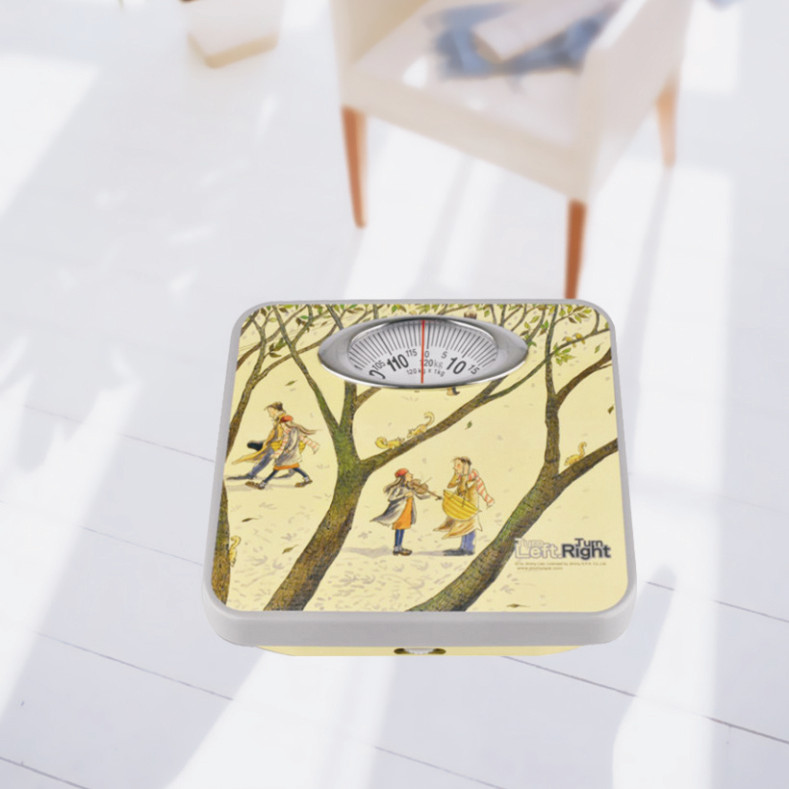 《向左走向右走》体重秤