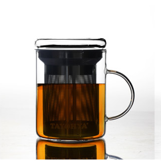 阳光玻璃茶隔杯