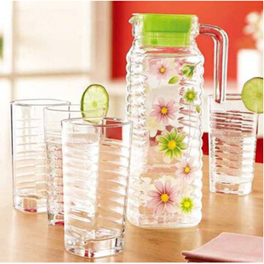 水萍线印花水具5件套