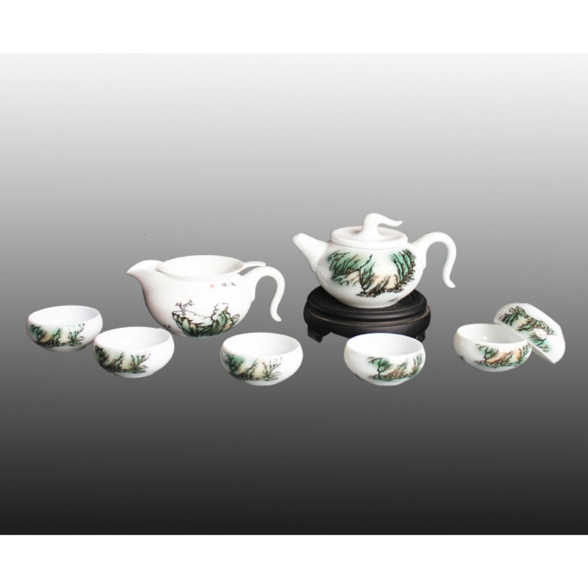 红官窑远航9头功夫茶具