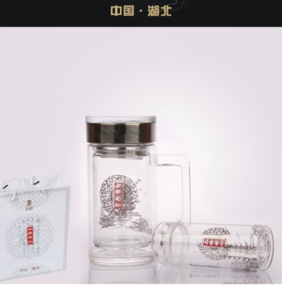 黄鹤楼水晶杯