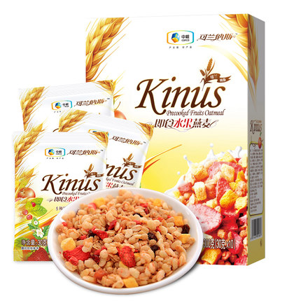 中粮Kinus可兰纳斯 即食坚果燕麦脆
